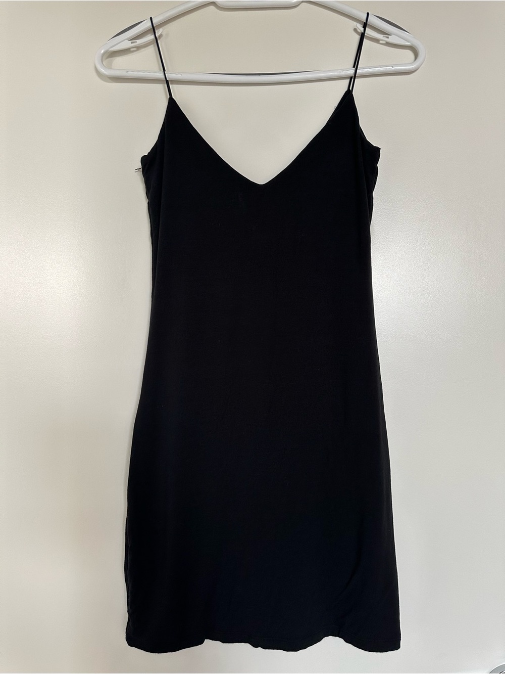 Aritzia Wilfred Free Aerin Black Mini Dress